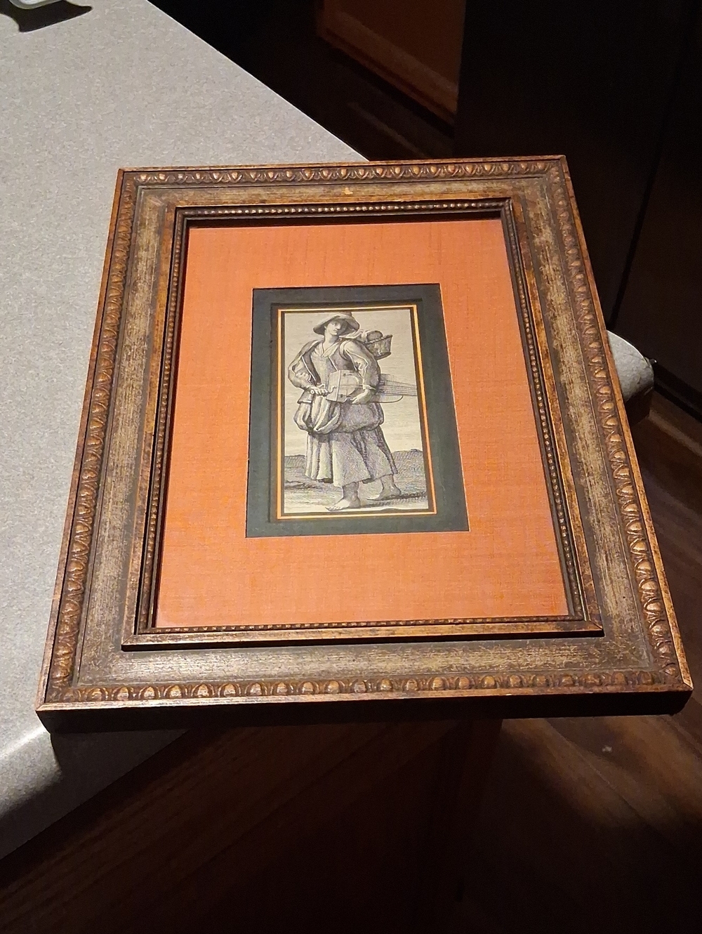 H. Hal Kramer Vintage Framed Artwork
